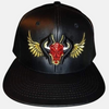 FFA's Pride Black, Red & Gold Leather Snap Back