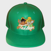 Takken Green Leather Snap Back