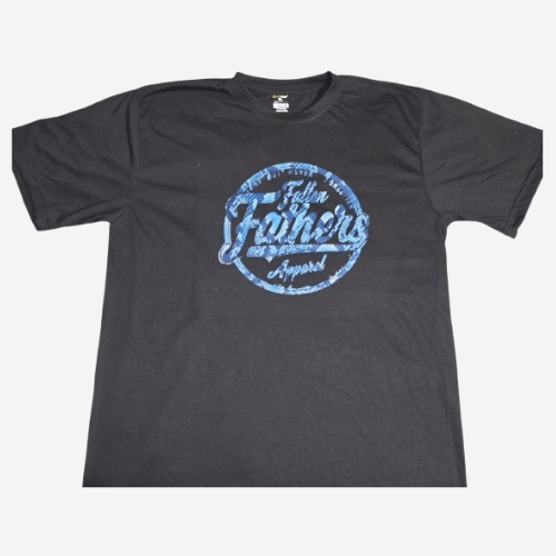 Fallen Fathers Apparel Stamp Blue Snake Skin