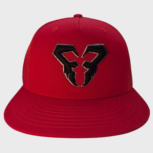 FFA's The Mask Of Our Fallen Red & Black Snap Back
