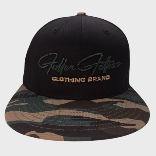 Fallen Father's Clothing Brand Signature Army Green & Tan Snap Back