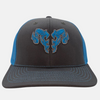 FFA's Rampage Gray & Light Blue Trucker Hat