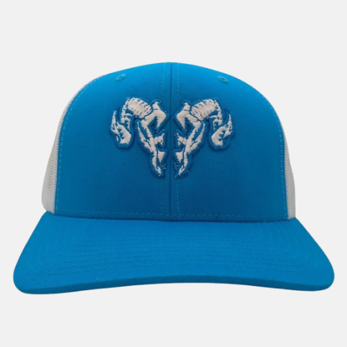 FFA's Rampage Blue & WhiteTrucker Hat