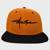 Fallen Father's Apparel Signature Black and Orange Snap Back