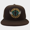 Fallen Father's Apparel Stamp Brown, Green, & Tan Snap Back