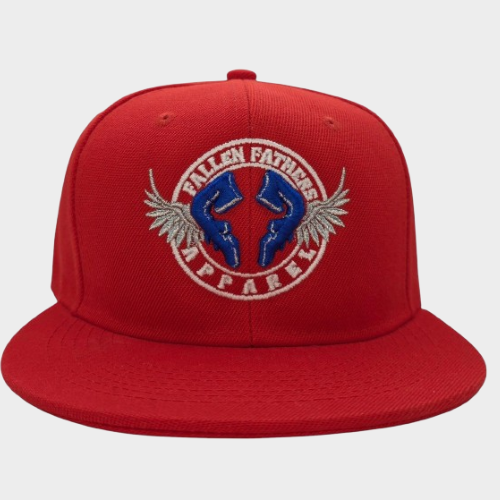 Fallen Father's Apparel Stamp Red, White & Blue Snap Back