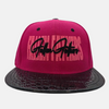 FFA's Step-Fathers Pink & Black Leather Snap Back