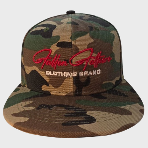 Fallen Father's Clothing Brand Signature Army Fatigue & RedSnap Back