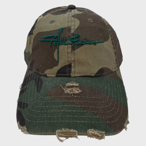 Fallen Father's Apparel Signature Army Fatigue & Green Dad Hat