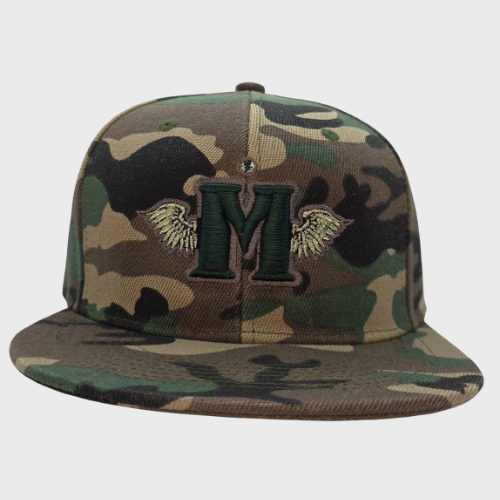 Fallen Mother's Apparel Army Fatigue & Green Snap Back