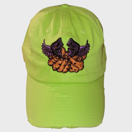 FFA's Black Lives Matter Lime Green & Black Dad Hat