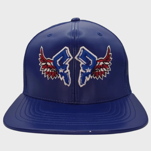 Fallen Father's Apparel Blue Puerto Rican Trucker Hat