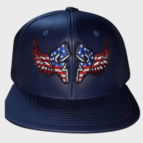 FFA's Ole' Faithful Navy Blue Leather Snap Back