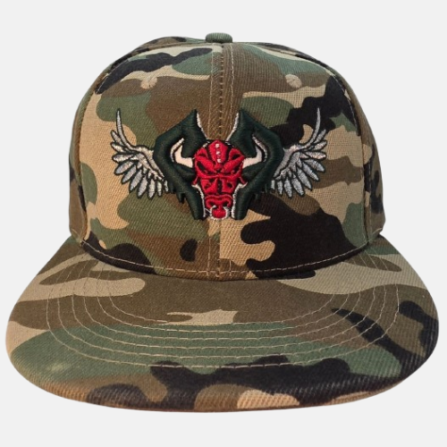 FFA's Pride Army Fatigue Black & Red Snap Back